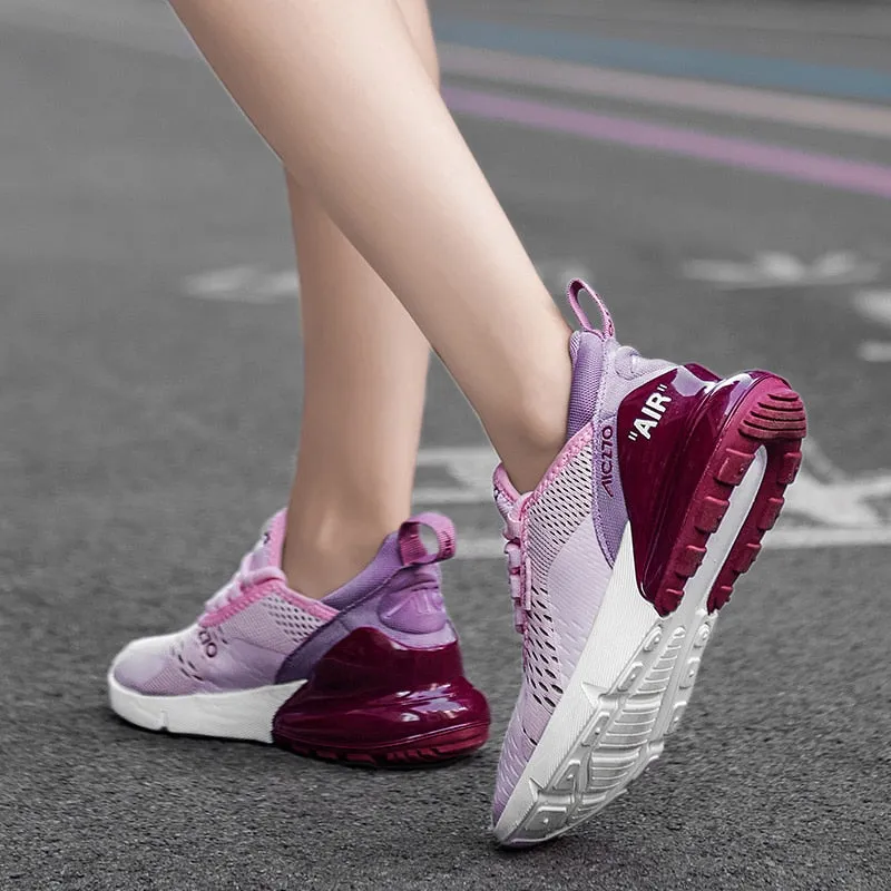 Air AIC 270 Model Outdoor Sports Casual fashion sneakers for women /  Slope Heel Comfortable Ventilated Flat Shoes For Women
