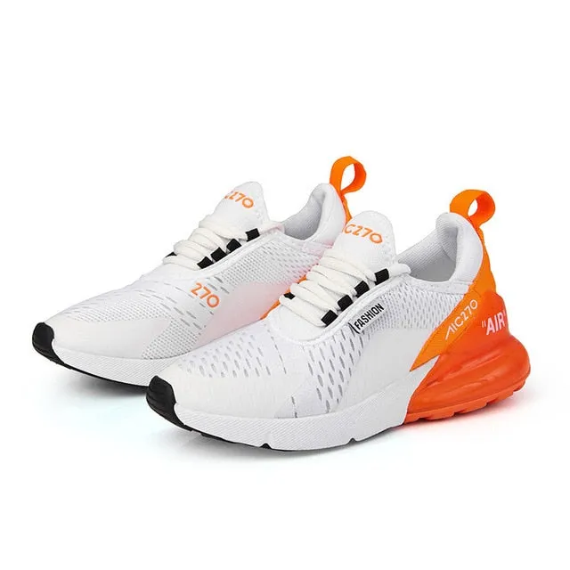 Air AIC 270 Model Outdoor Sports Casual fashion sneakers for women /  Slope Heel Comfortable Ventilated Flat Shoes For Women