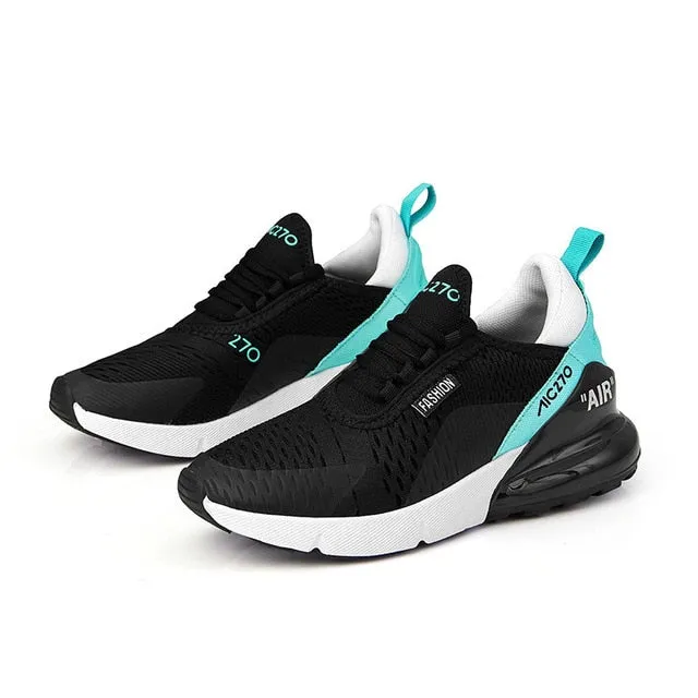 Air AIC 270 Model Outdoor Sports Casual fashion sneakers for women /  Slope Heel Comfortable Ventilated Flat Shoes For Women