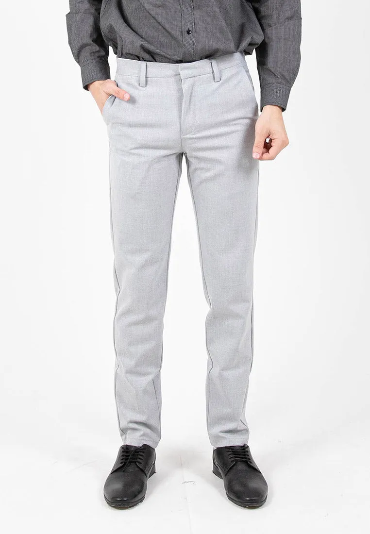 Alain Delon Slim Fit Flat Front Slacks Pants - 11022005