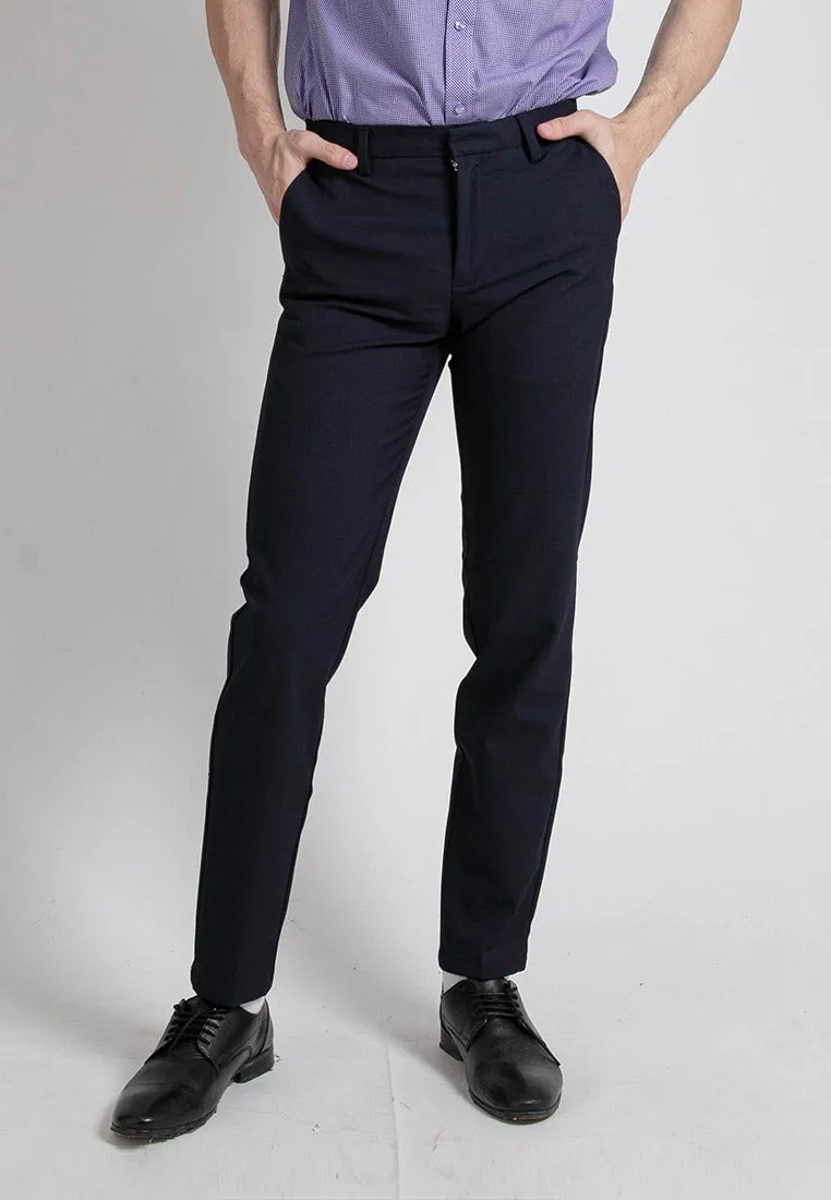 Alain Delon Slim Fit Flat Front Slacks Pants - 11022005