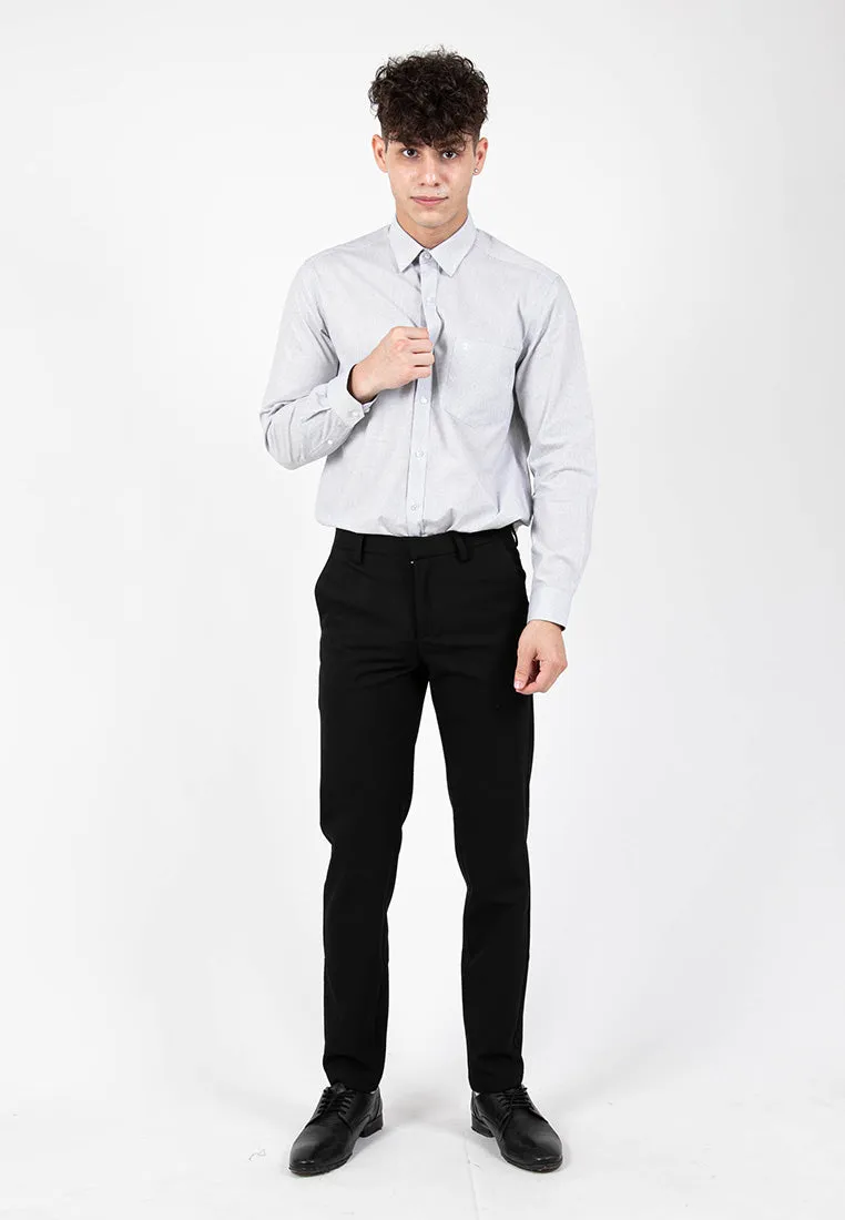 Alain Delon Slim Fit Flat Front Slacks Pants - 11022005