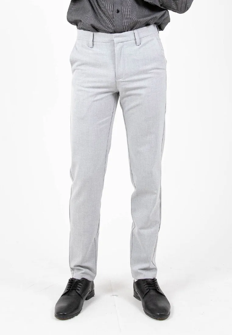 Alain Delon Slim Fit Flat Front Slacks Pants - 11022005