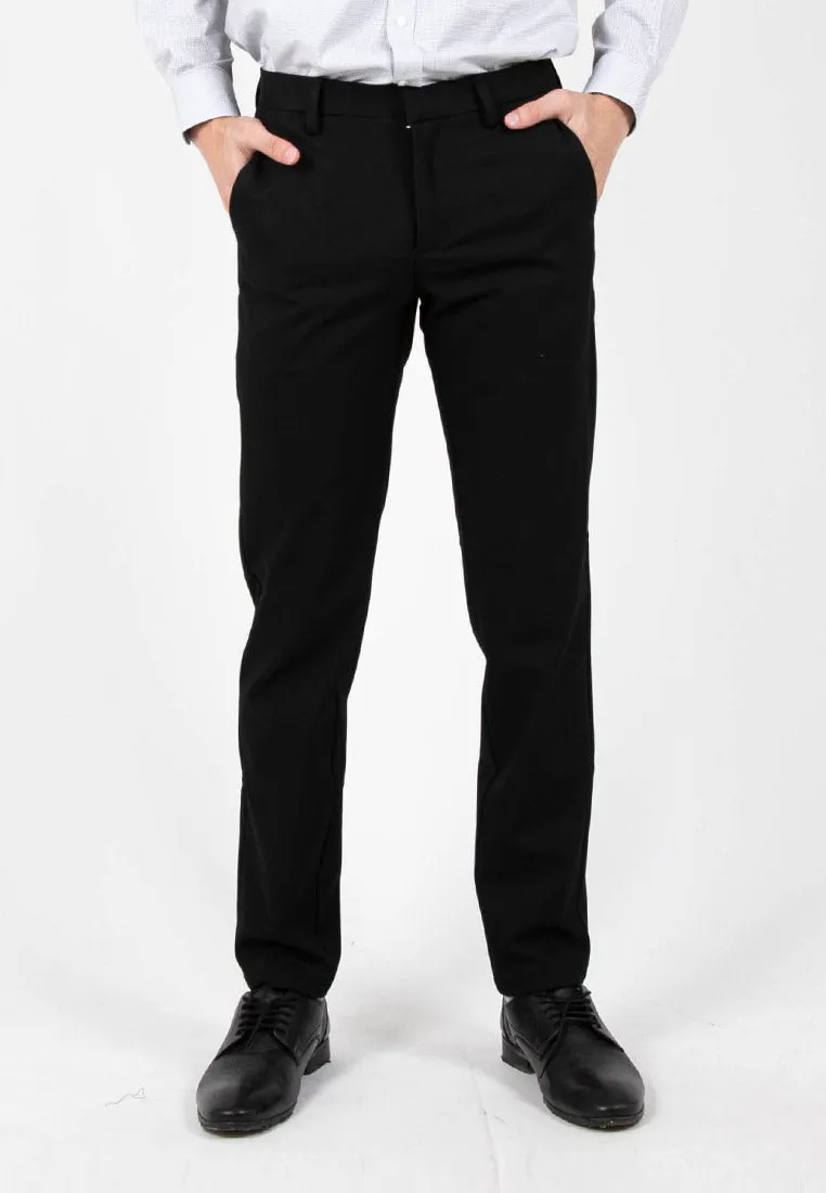 Alain Delon Slim Fit Flat Front Slacks Pants - 11022005