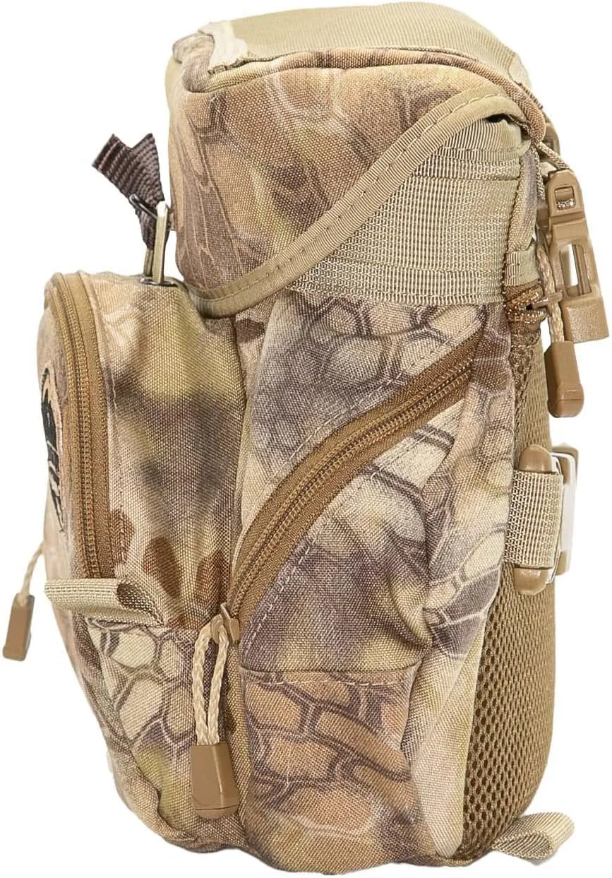 Alaska Guide Creations Denali ROK7 X56 Series HBS | Binoculars and Rangefinders Field Case Bag | Binocular Harness for Comfort and Quick Access (Ranger Green)