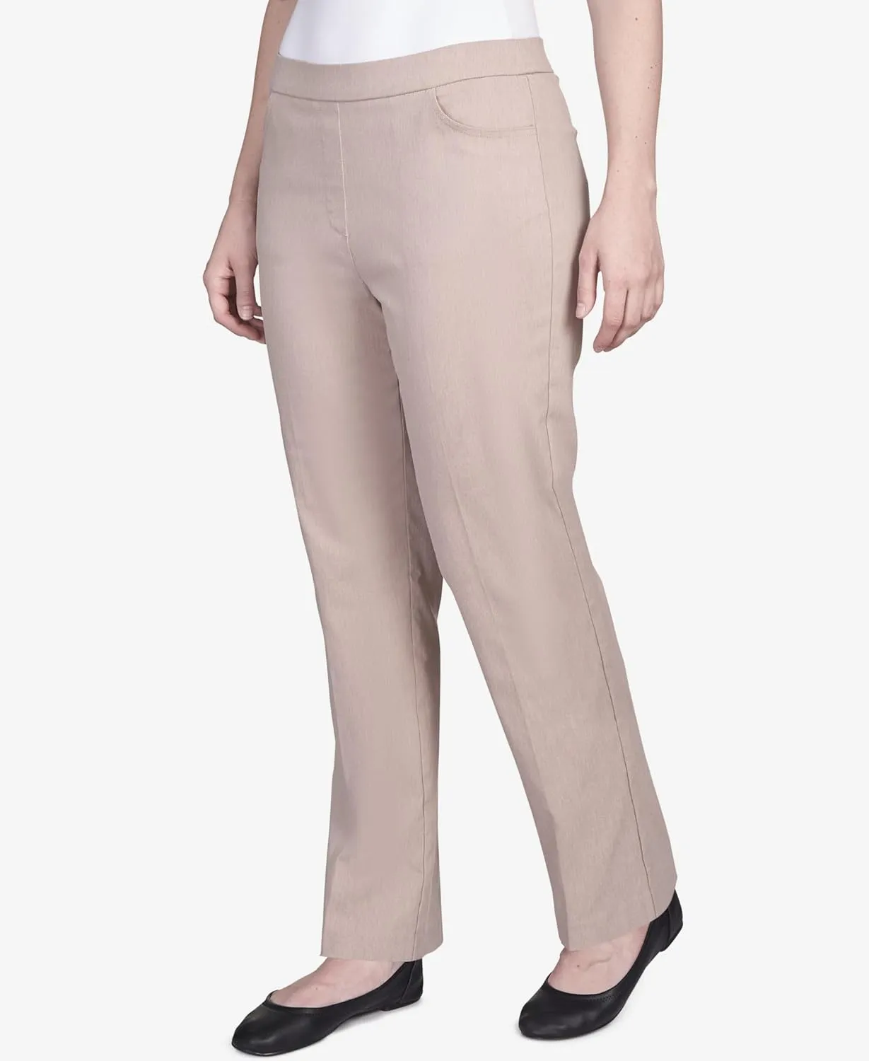Alfred Dunner Women's Proportioned Short Allure Slim Pant