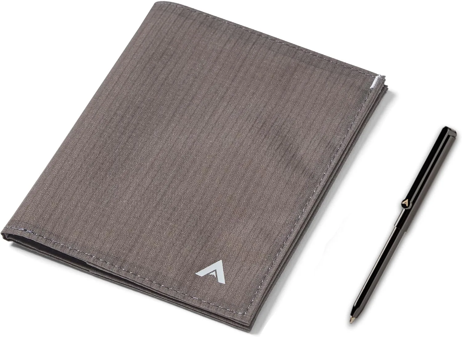 Allett Original Wallet, Charcoal Grey | Nylon, RFID Blocking, Thin Bifold, Minimalistic, Front Pocket | Holds 4-24  Cards, Bills, Receipts | Wallets for Men & Women