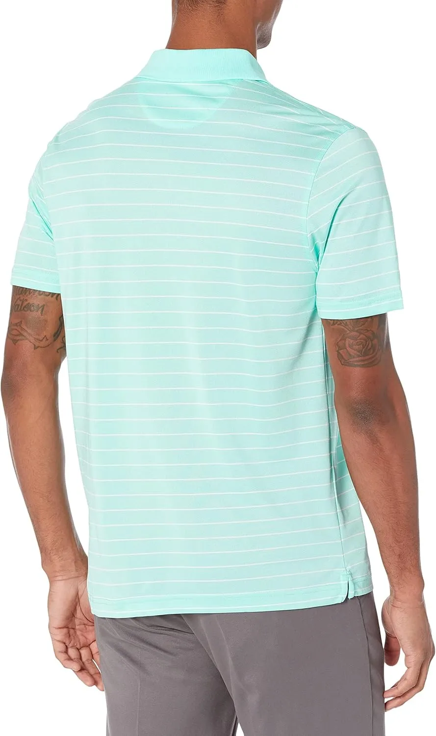 Amazon Essentials Men's Golf Polo Shirt, Short Sleeve, Dri Fit, Slim-Fit, Quick-Dry