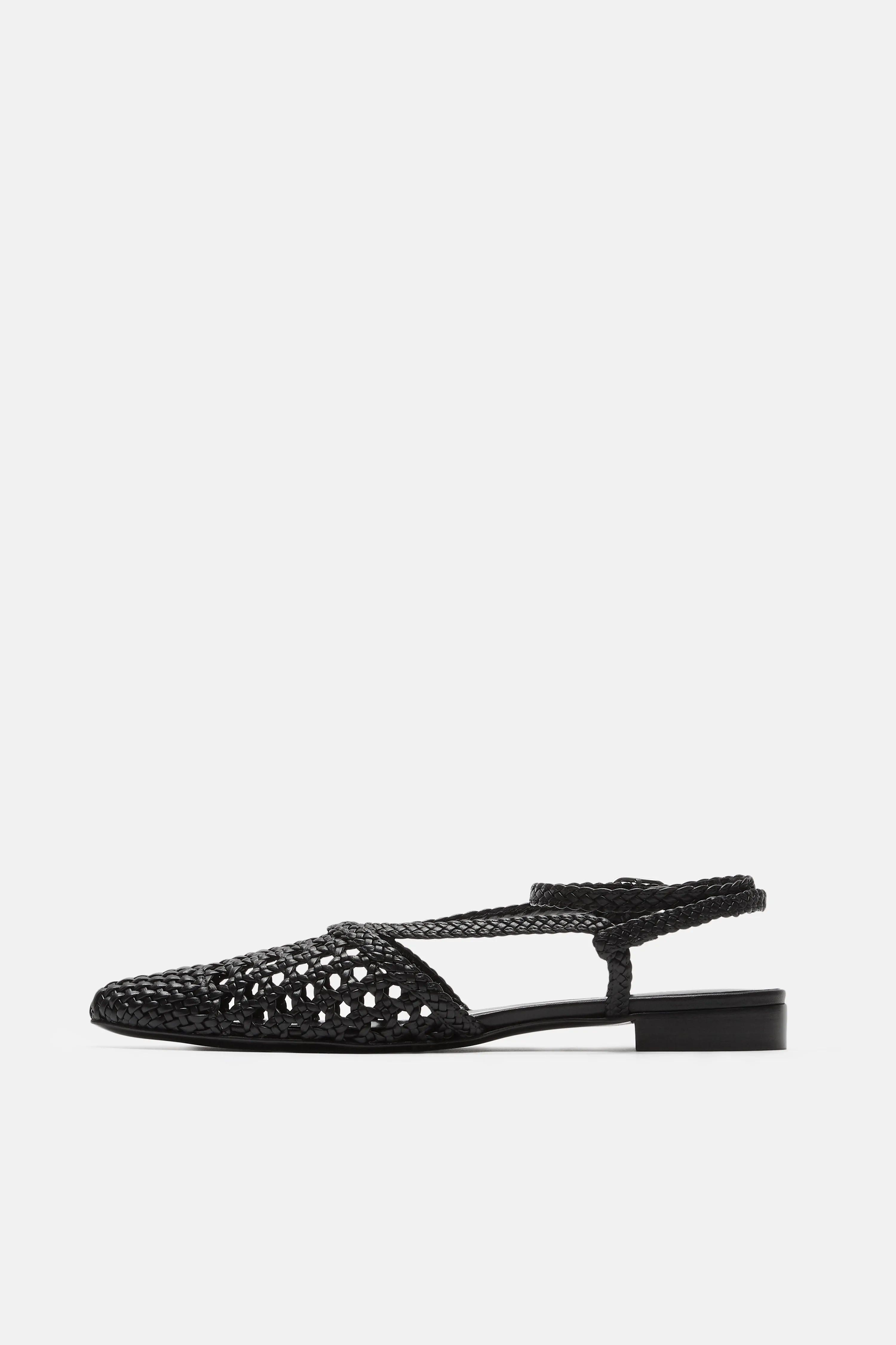 Ane Flat Sandal - Black