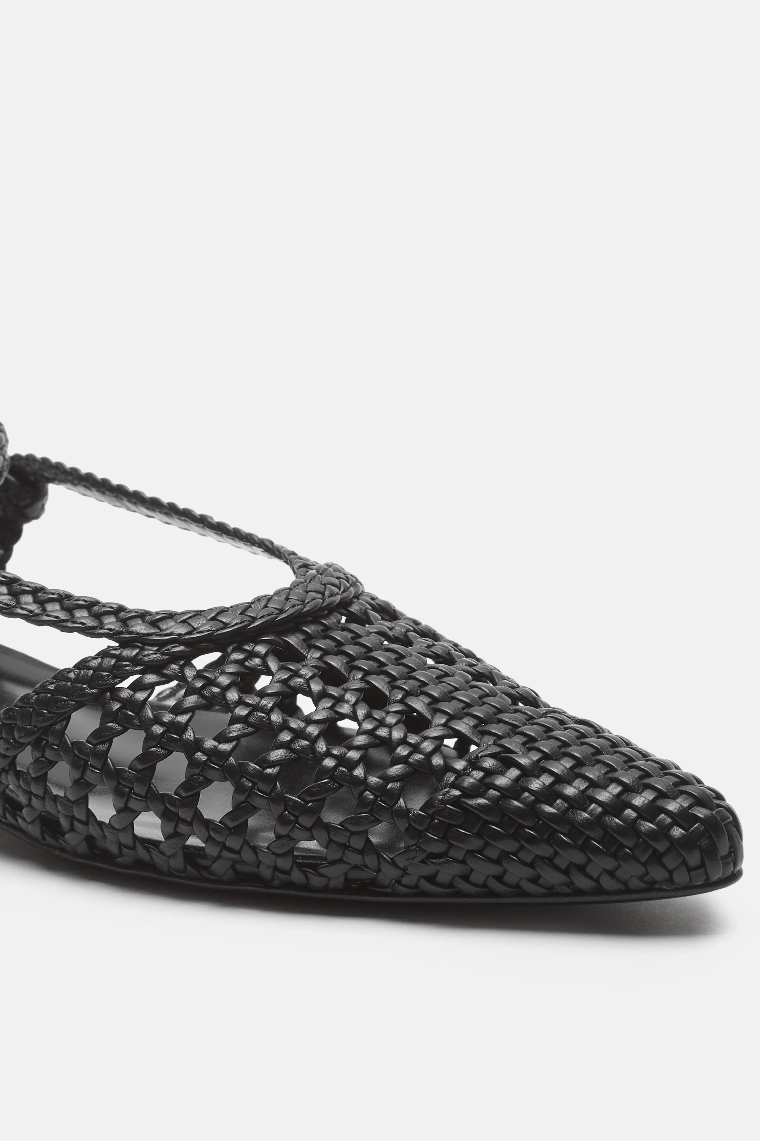 Ane Flat Sandal - Black