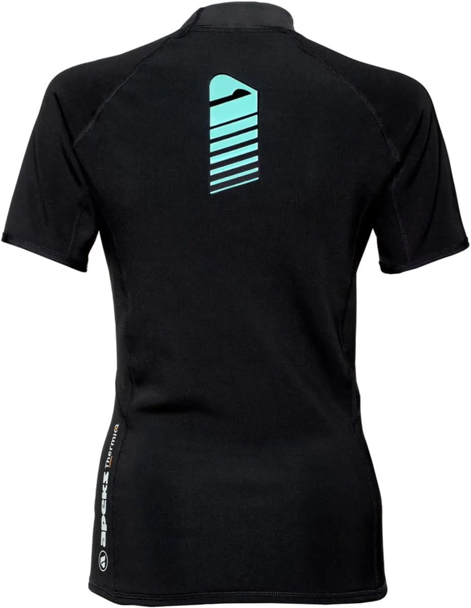 Apeks Womans ThermiQ Carbon Short Sleeve Top