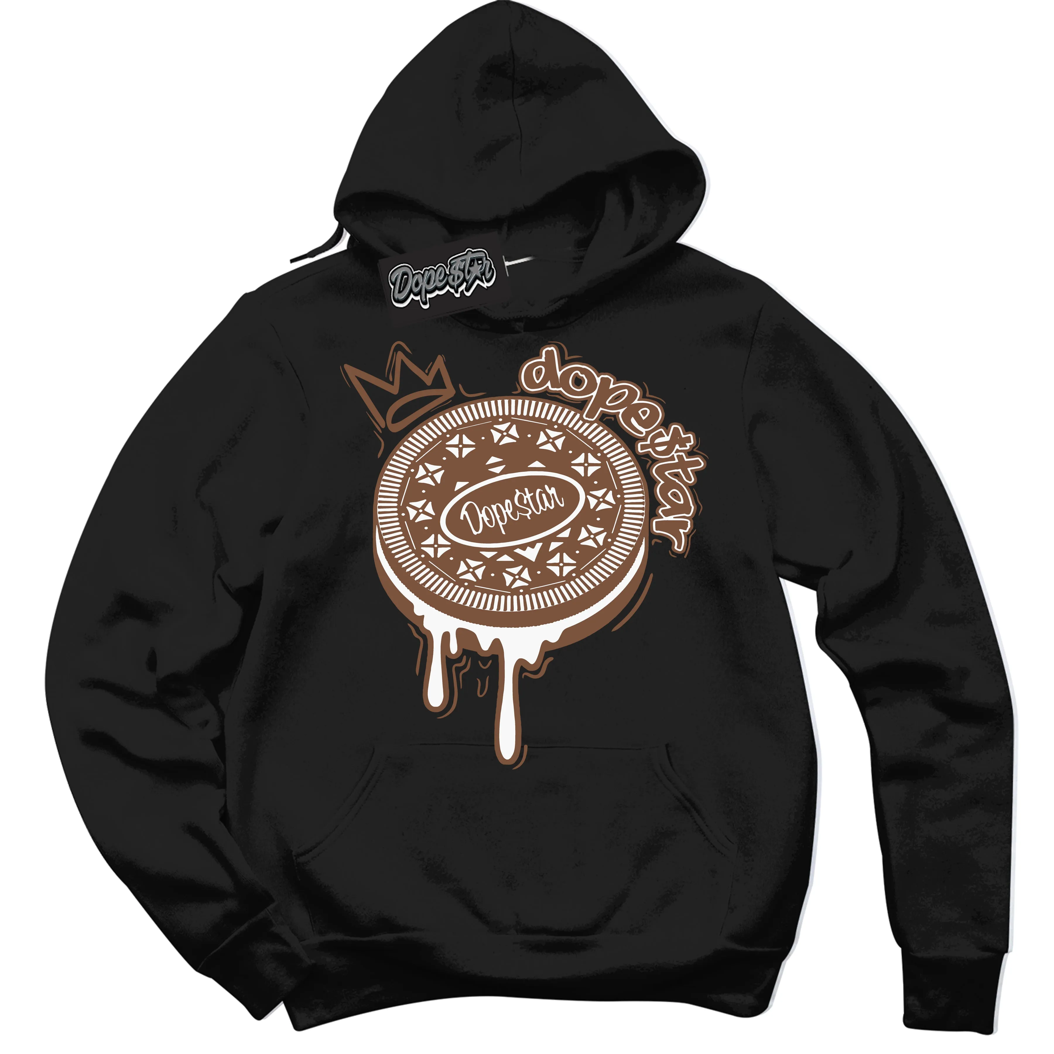 Archaeo Brown White 1s Sneaker Hoodie Oreo DS Graphic