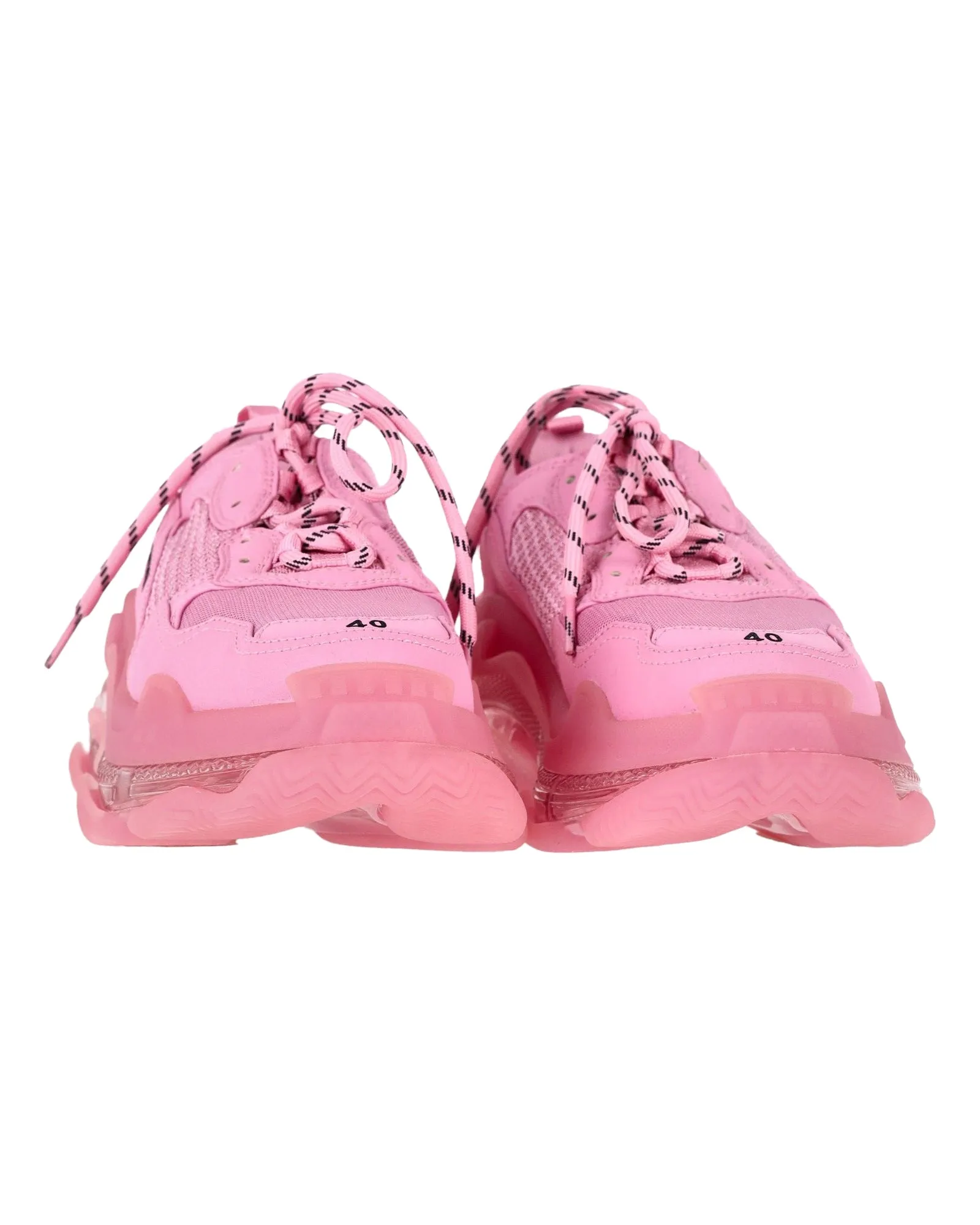 Balenciaga clear sole sneakers