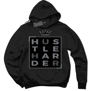 Barons 12s Sneaker Hoodie Hustle Harder Graphic