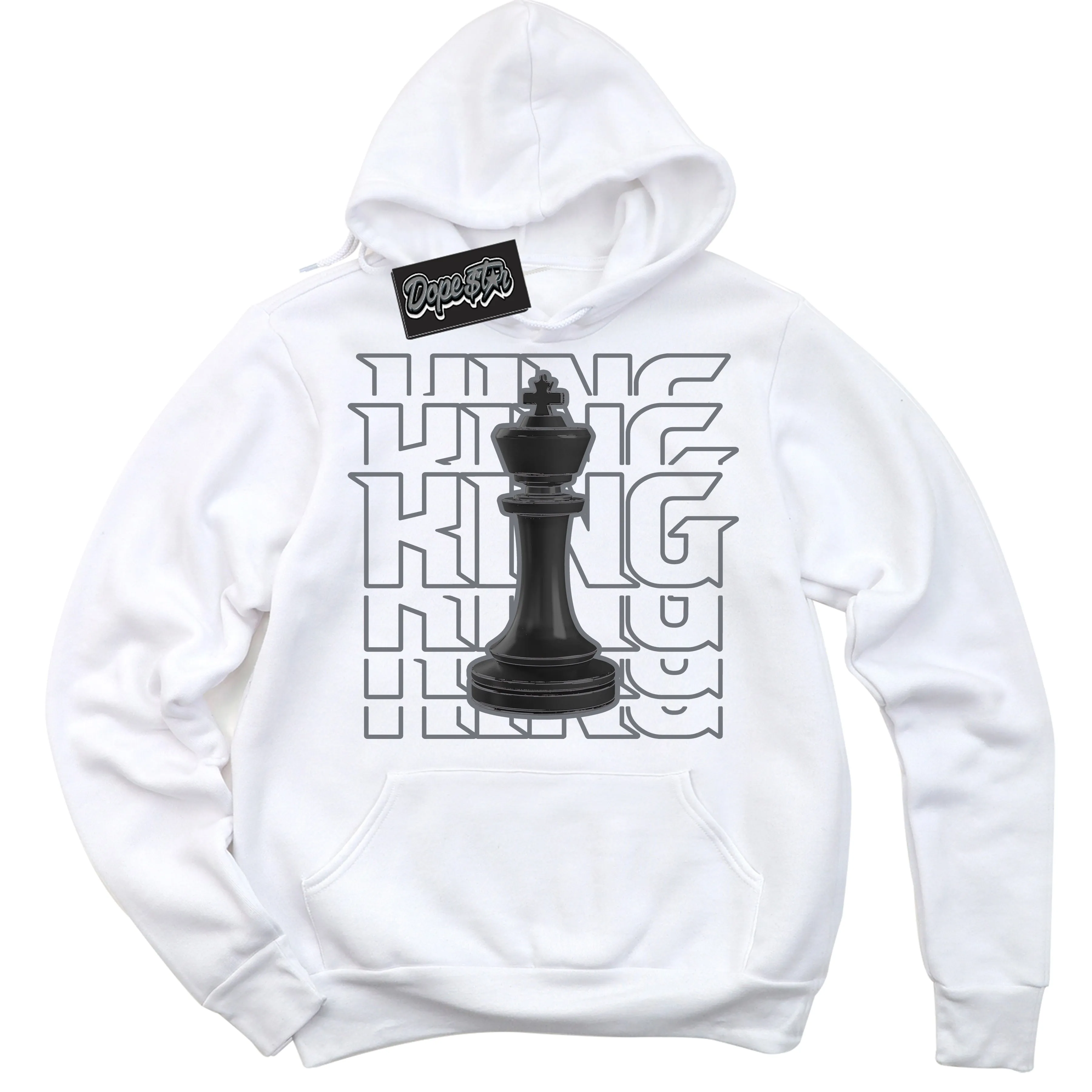 Barons 12s Sneaker Hoodie King Chess Graphic