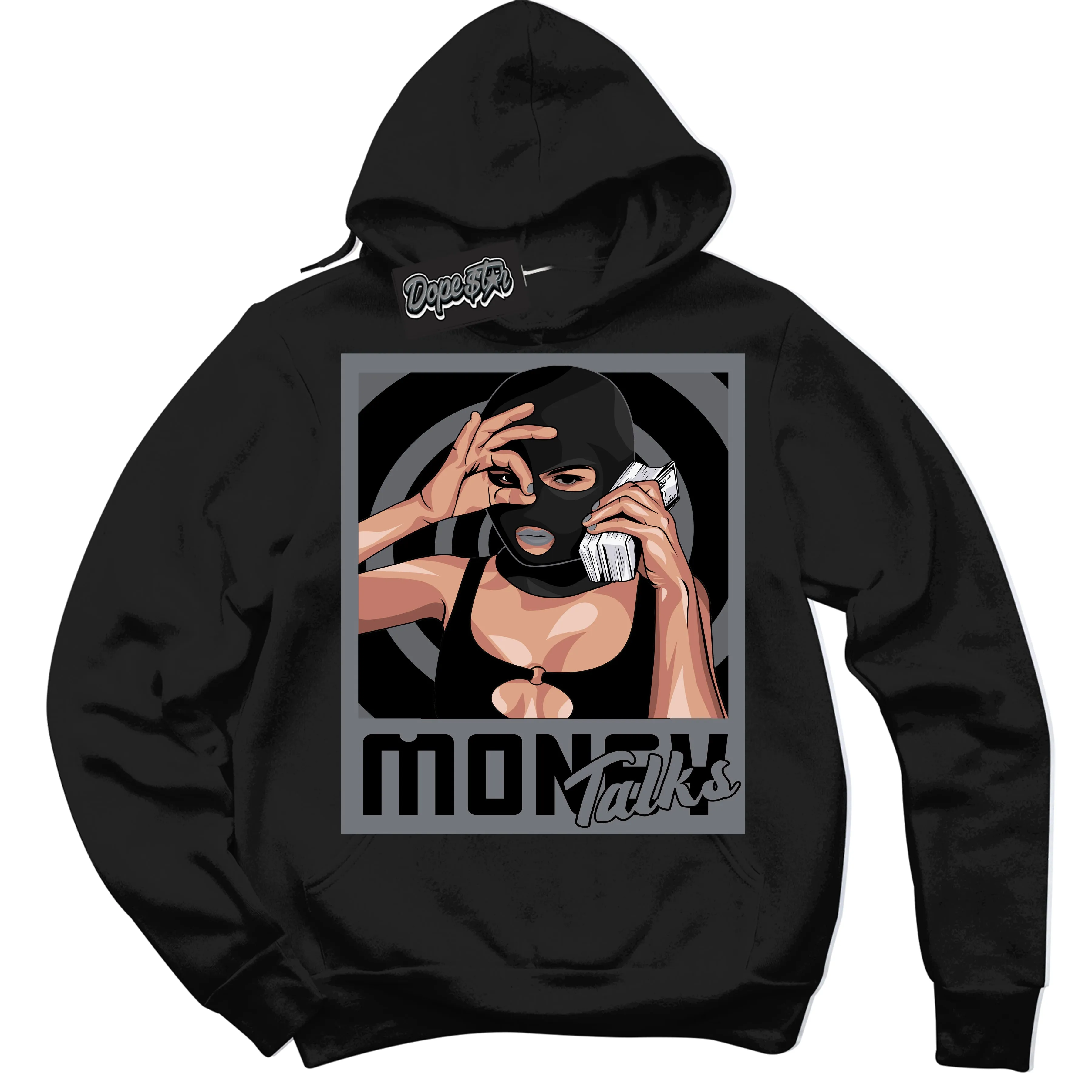 Barons 12s Sneaker Hoodie Money Talks Graphic