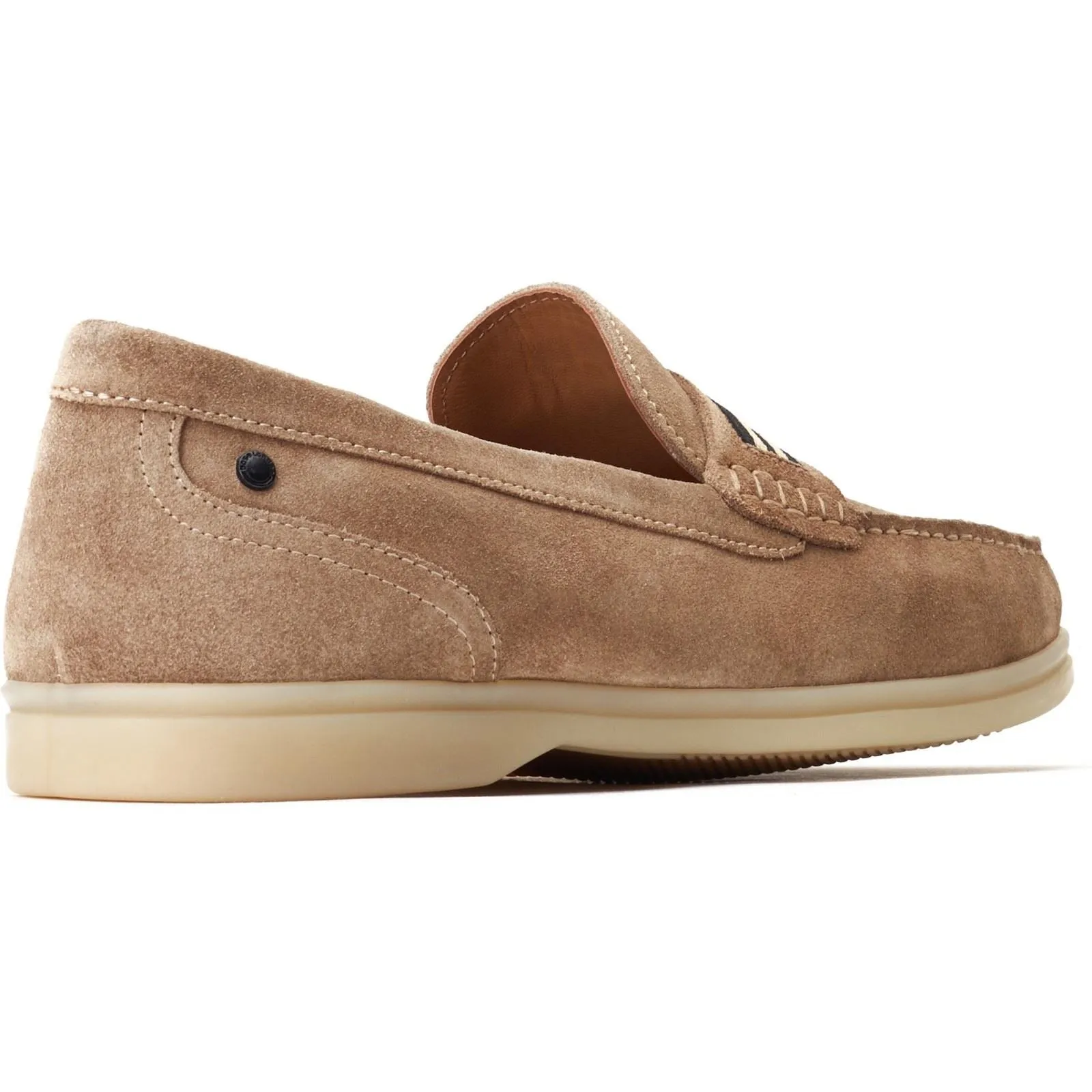 Base London Men's Drum Loafer in Sand
