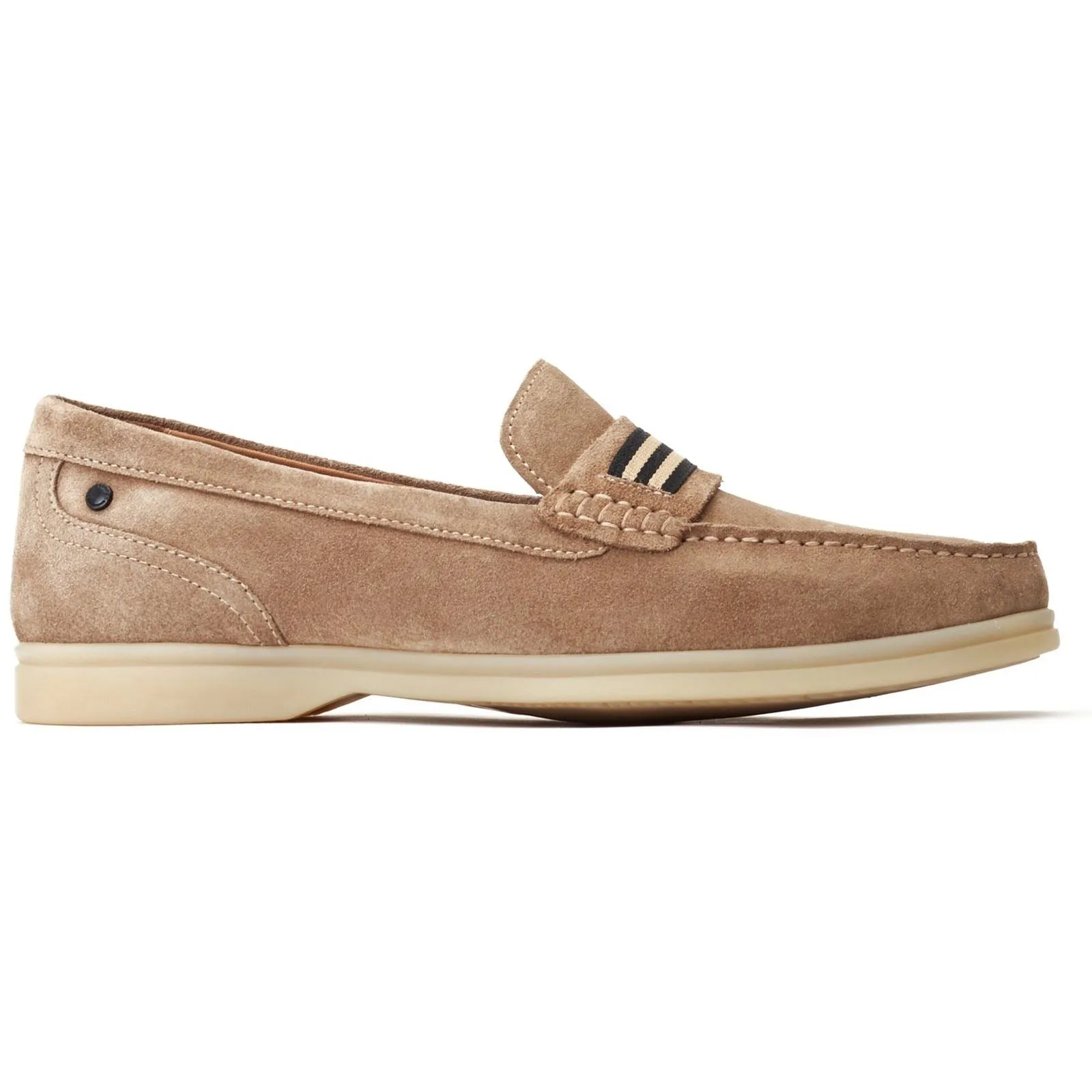 Base London Men's Drum Loafer in Sand