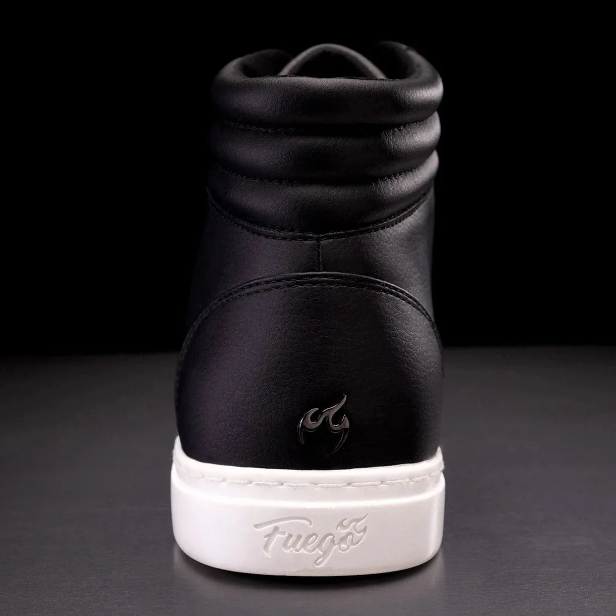 Black High-Top Dance Sneakers – Unisex Performance Style by Fuego