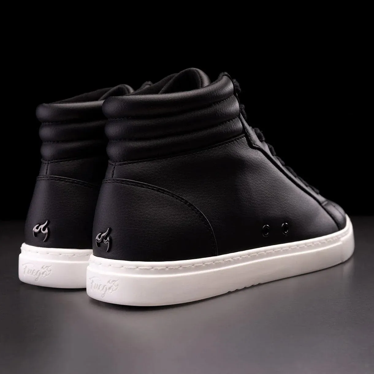 Black High-Top Dance Sneakers – Unisex Performance Style by Fuego