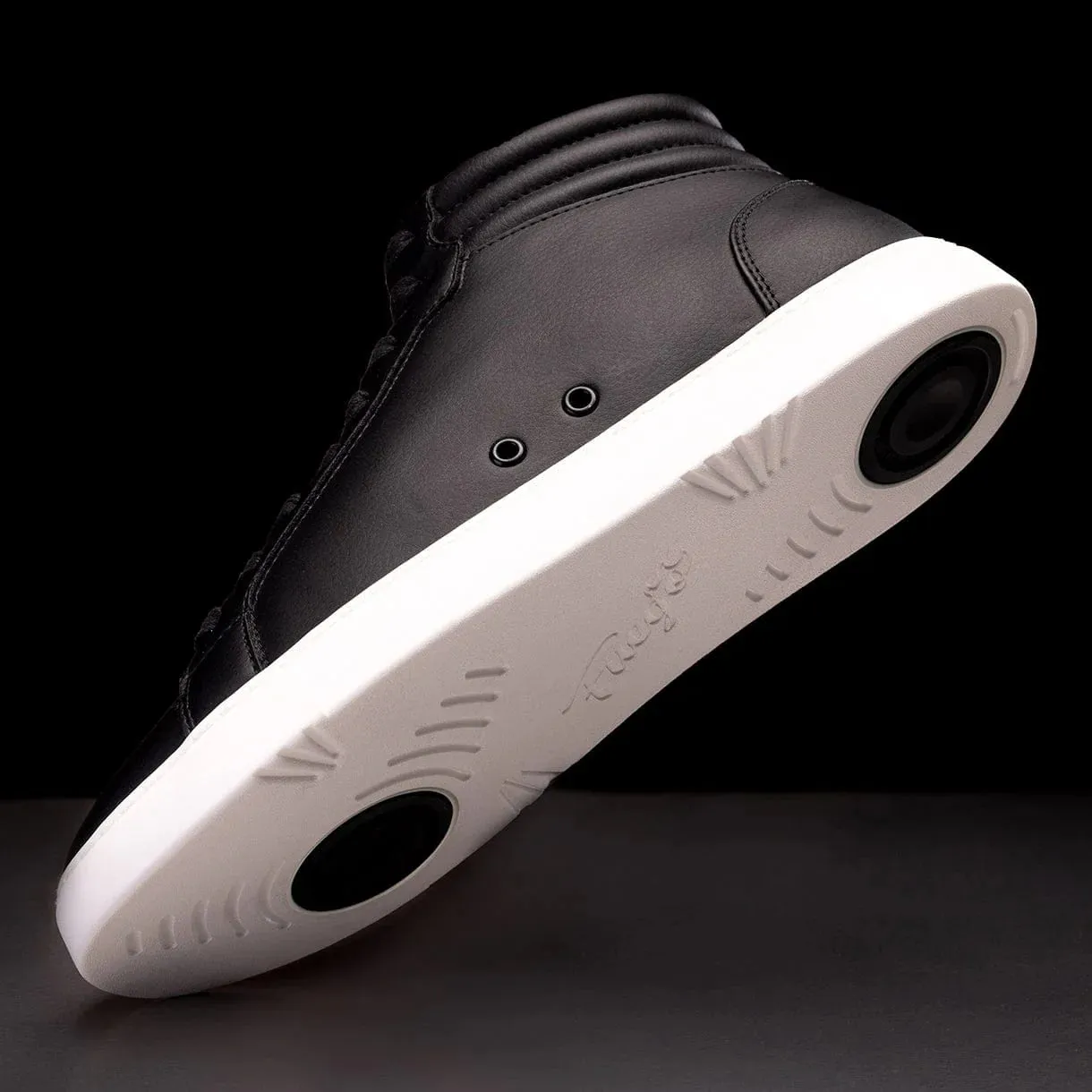 Black High-Top Dance Sneakers – Unisex Performance Style by Fuego