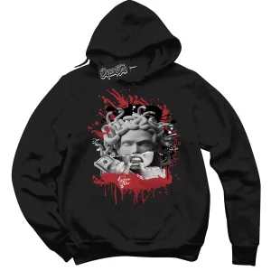 Black Toe Reimagined 1s Sneaker Hoodie Medusa Graphic