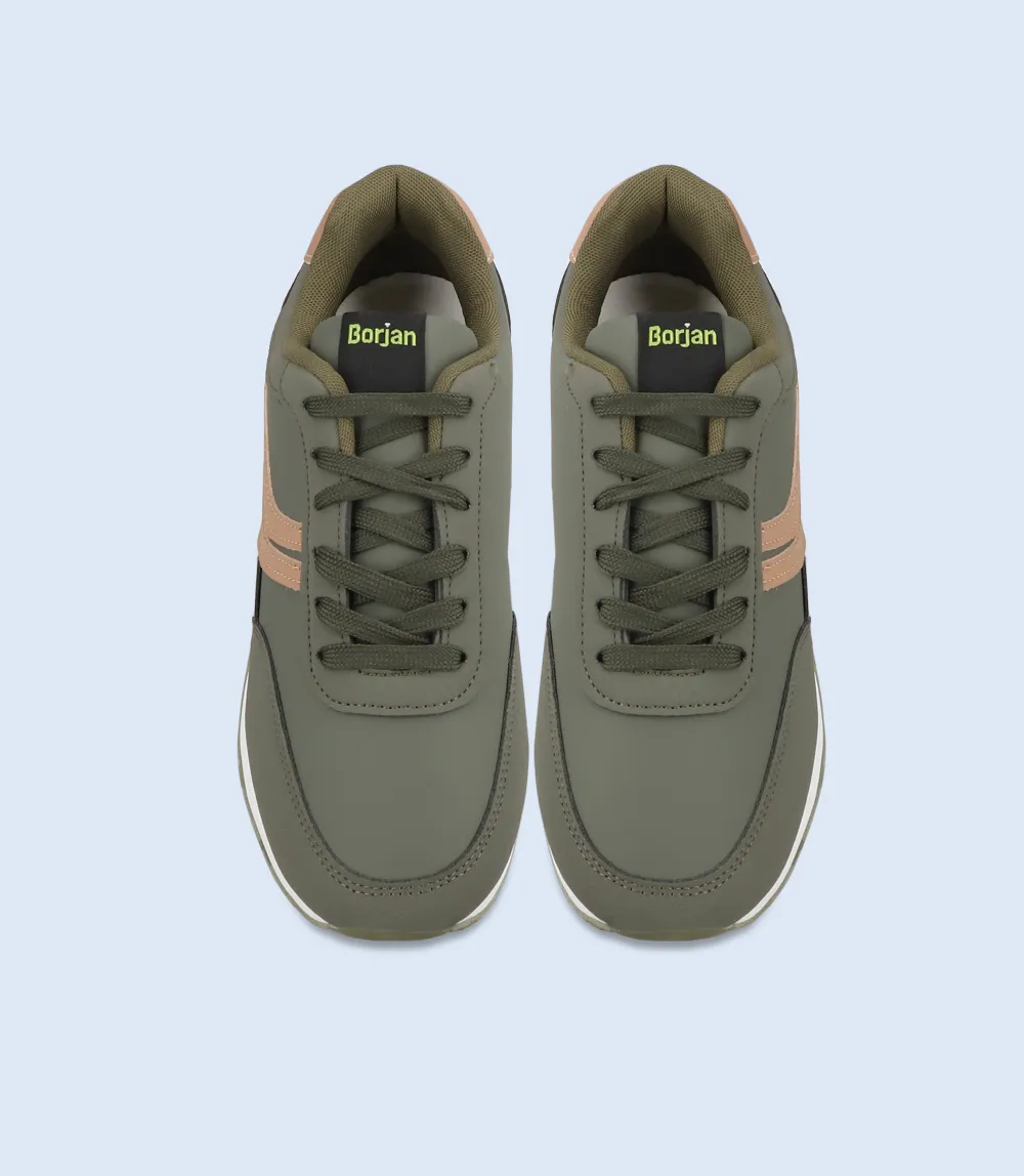 BM6717-GREEN-Men Sneakers