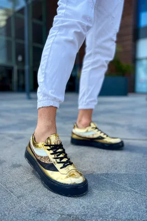 CH975 Majesty ST Men's sneaker Shoes GOLD