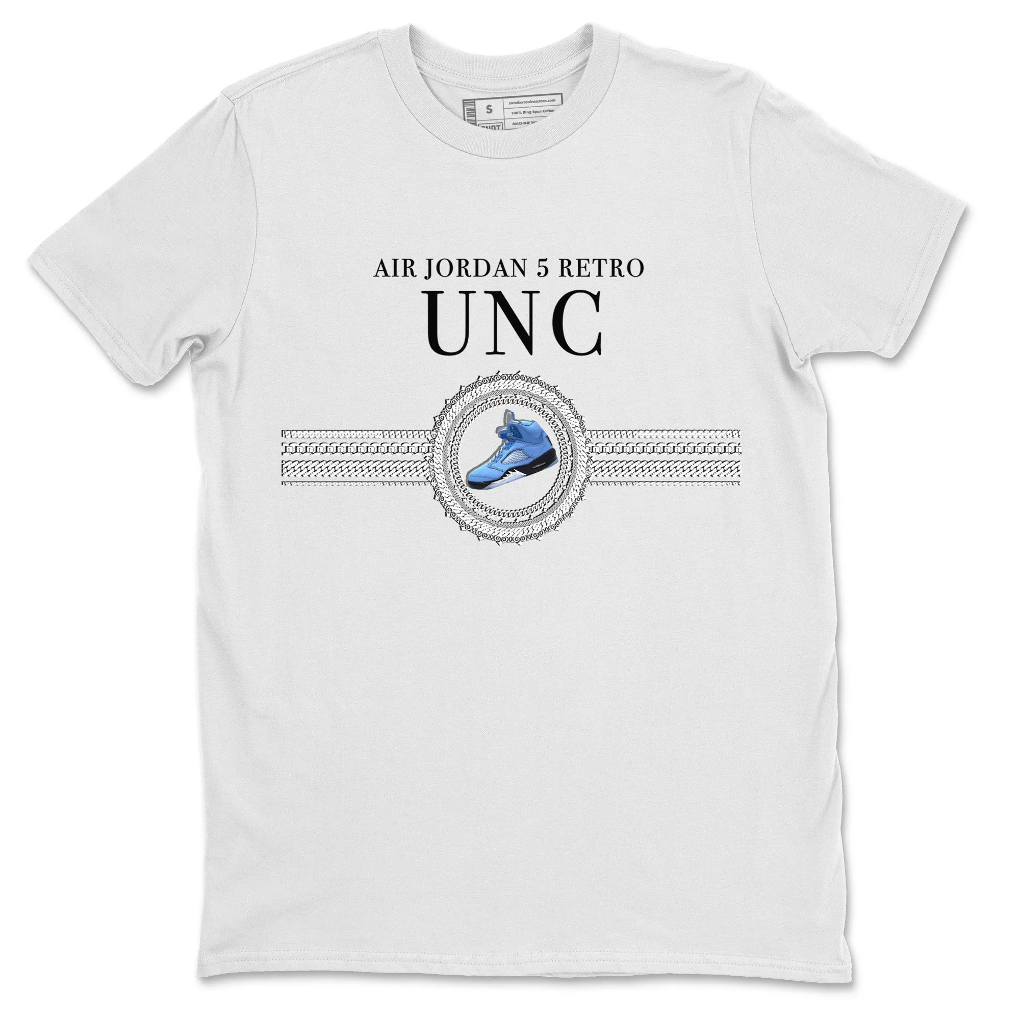 Chain 5 Tops Air Delivery guarantee - Gold Unisex Trusted Jordan UNC