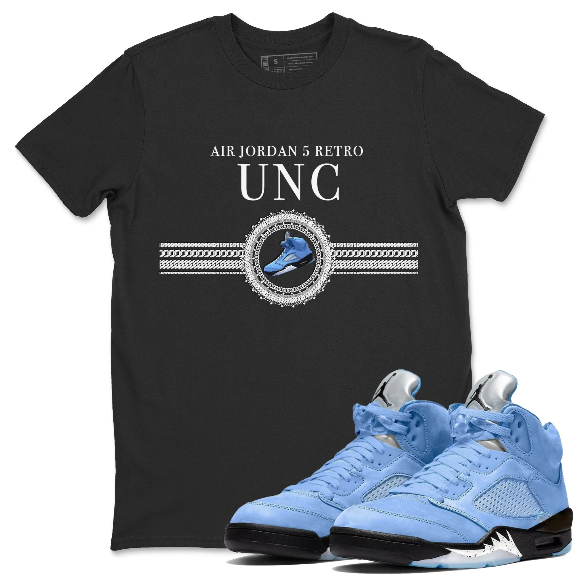 Chain 5 Tops Air Delivery guarantee - Gold Unisex Trusted Jordan UNC