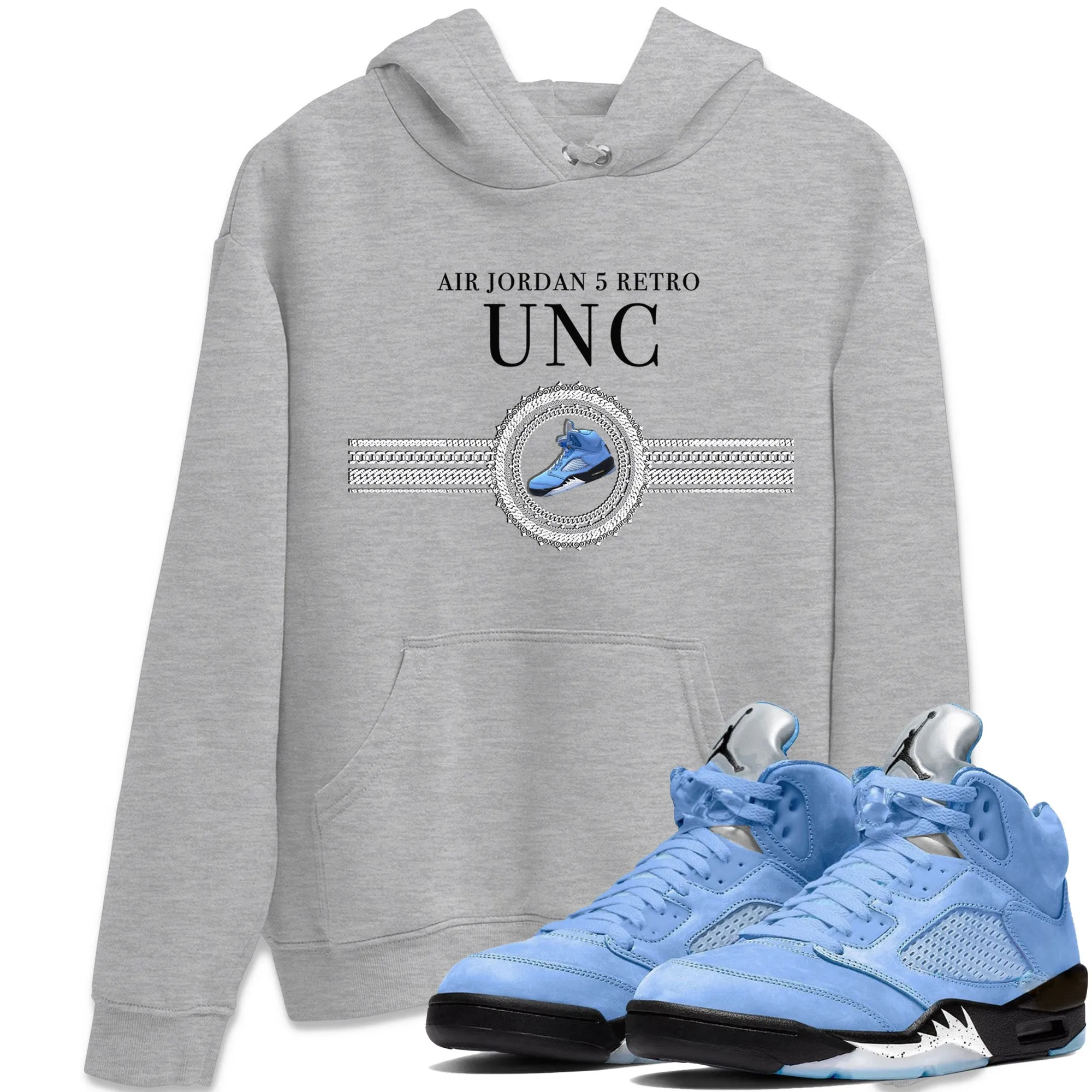 Chain 5 Tops Air Delivery guarantee - Gold Unisex Trusted Jordan UNC
