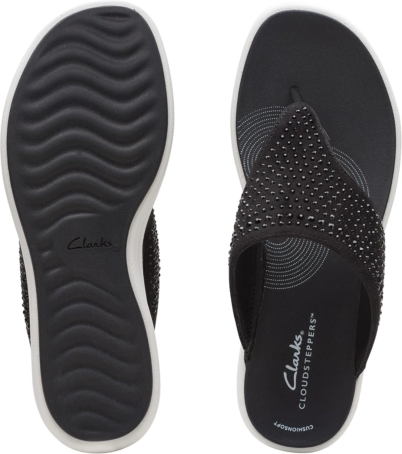 Clarks Women's Drift Jaunt Wedge Sandal