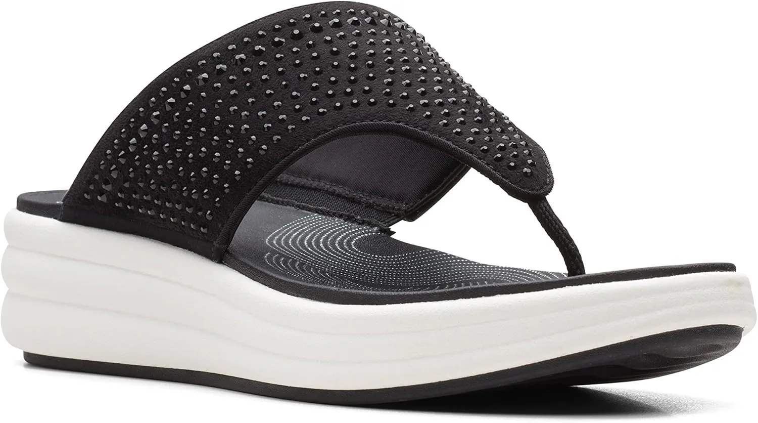 Clarks Women's Drift Jaunt Wedge Sandal