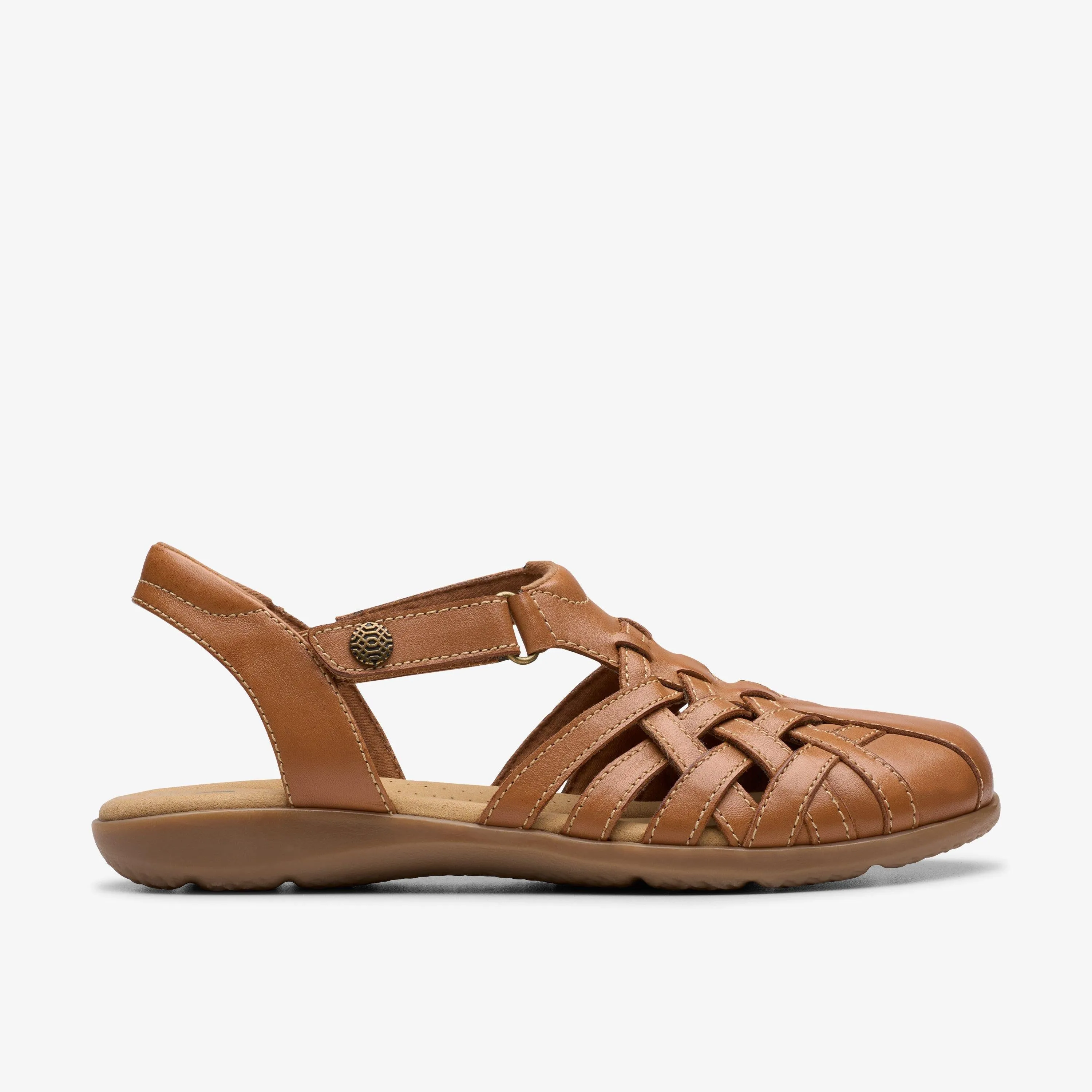 Clarks Women's Elizabelle Mia Tan Leather 26181906