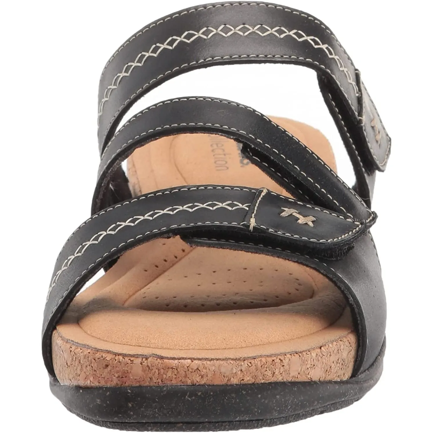 Clarks Women's Roseville Bay Black Leather
