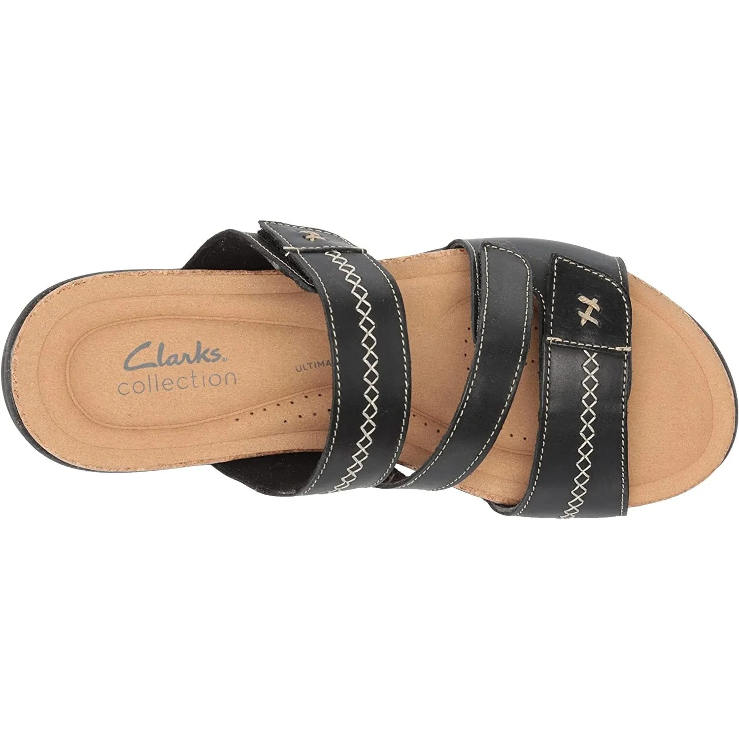 Clarks Women's Roseville Bay Black Leather
