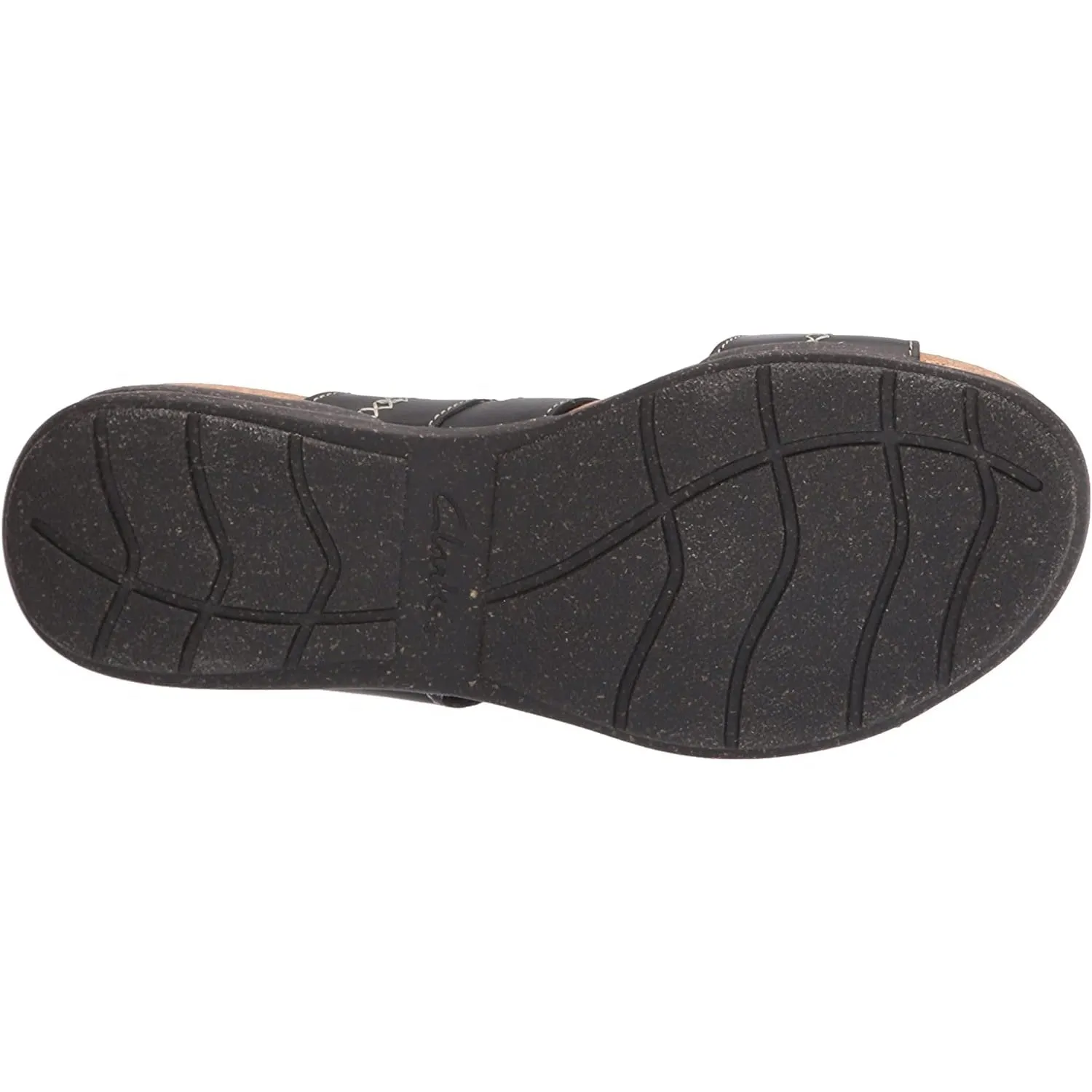 Clarks Women's Roseville Bay Black Leather