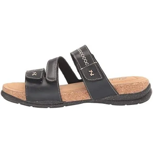 Clarks Women's Roseville Bay Black Leather