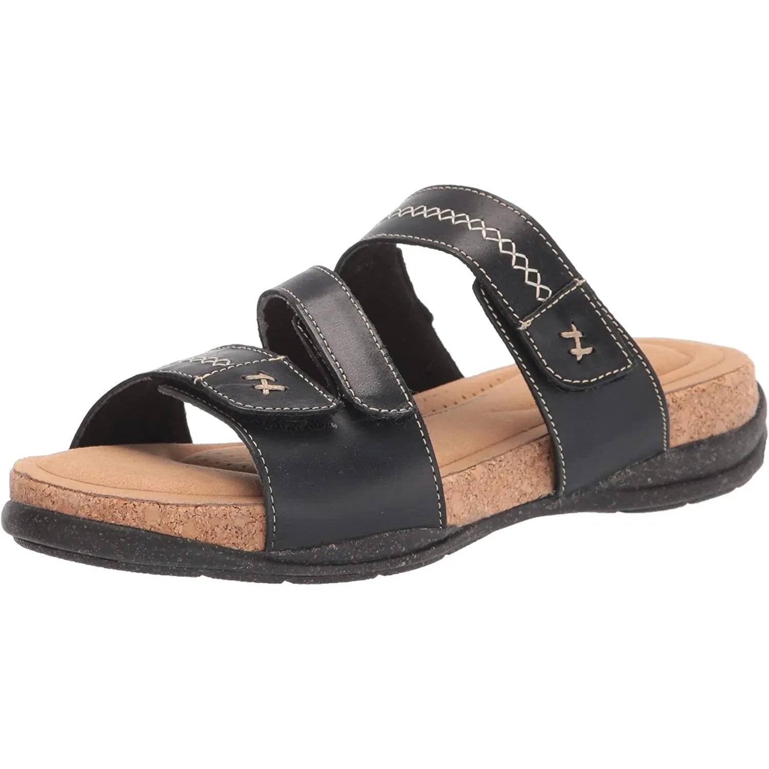 Clarks Women's Roseville Bay Black Leather