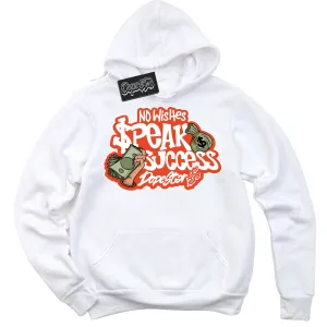 Cosmic Clay Dunk Sneaker Hoodie No Wish Speak Success Graphic