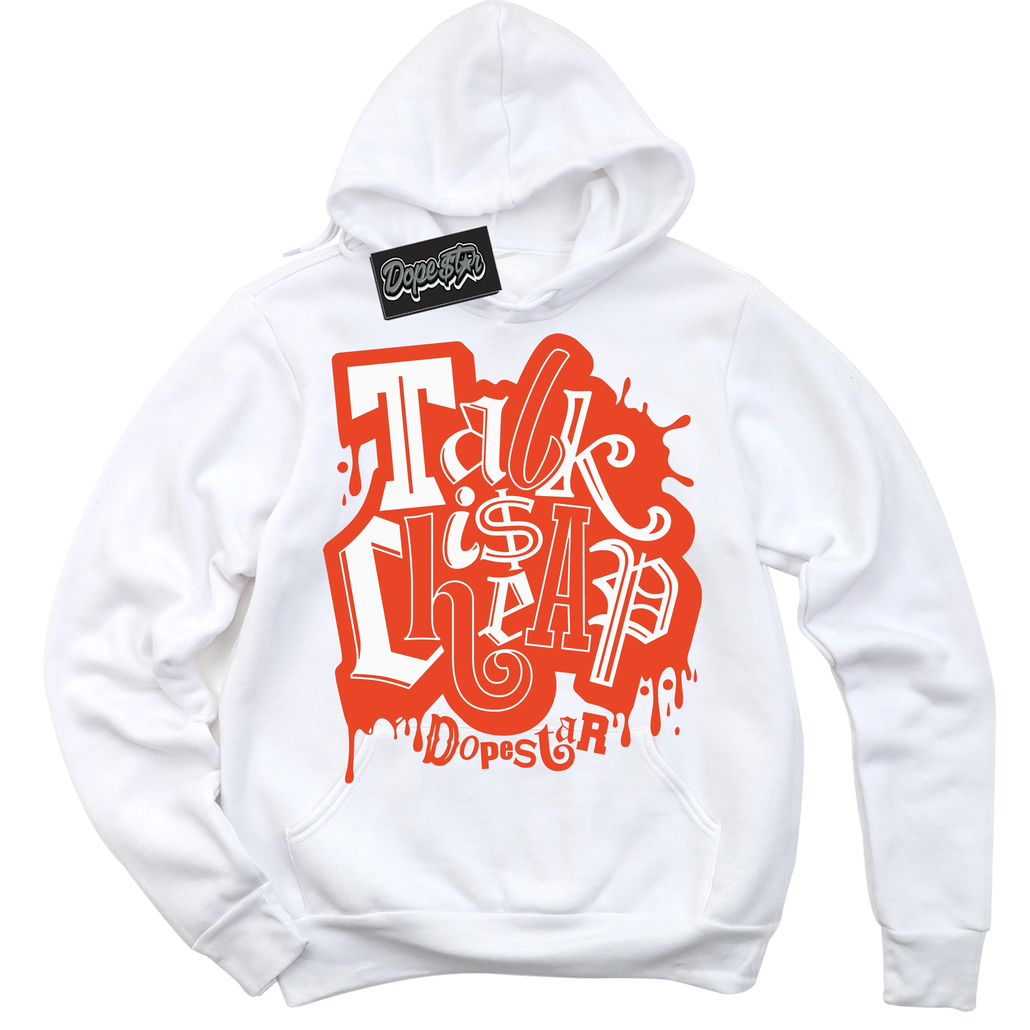 Cosmic Clay Dunk Sneaker Hoodie Talk Is Cheap Graphic