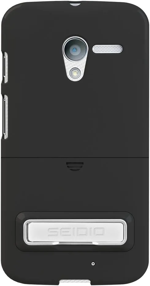 CSR3MTXPK-BK Surface Case with Metal Kickstand for Motorola Moto X - Retail Packaging - Black