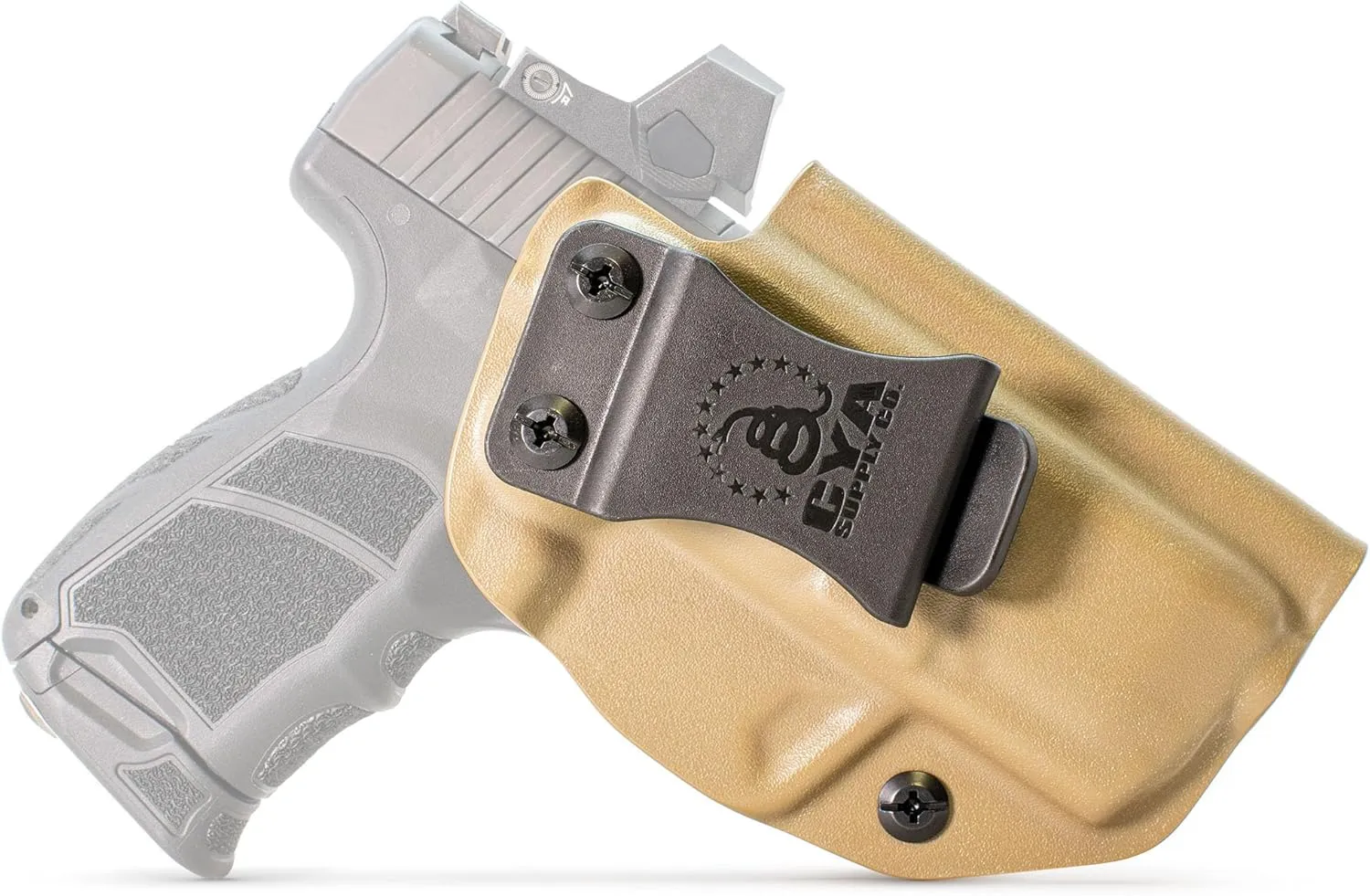 CYA Supply Co. Base Optics Ready (Flat Dark Earth) Inside Waistband Holster IWB Veteran Owned Company Fits