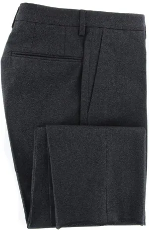 Dark Gray Melange Pants - Slim