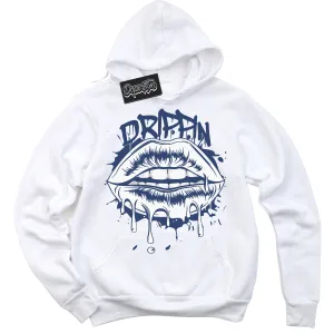 Diffused Blue 11s Sneaker Hoodie Drippin Graphic