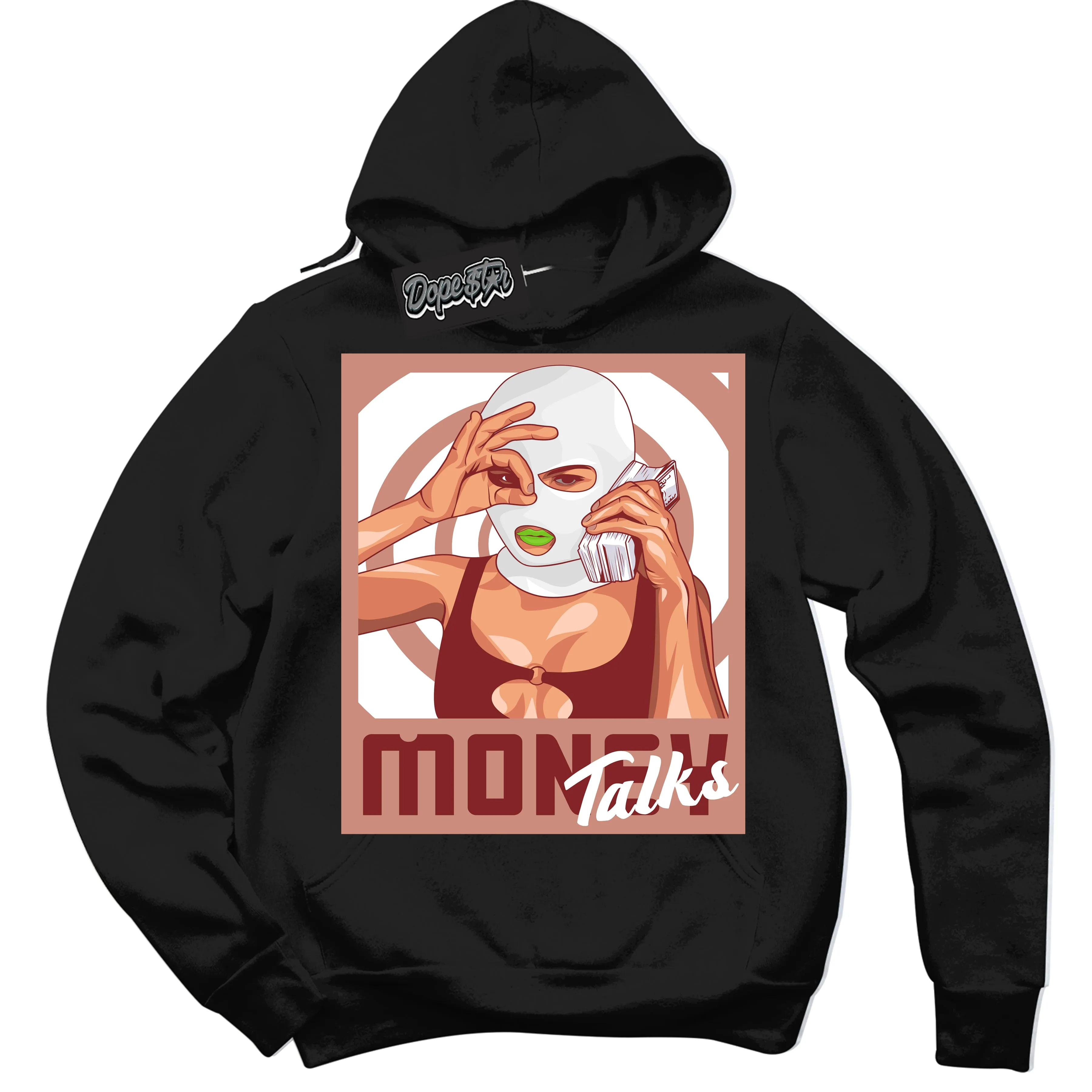 Dune Red 13s Sneaker Hoodie Money Talks Graphic