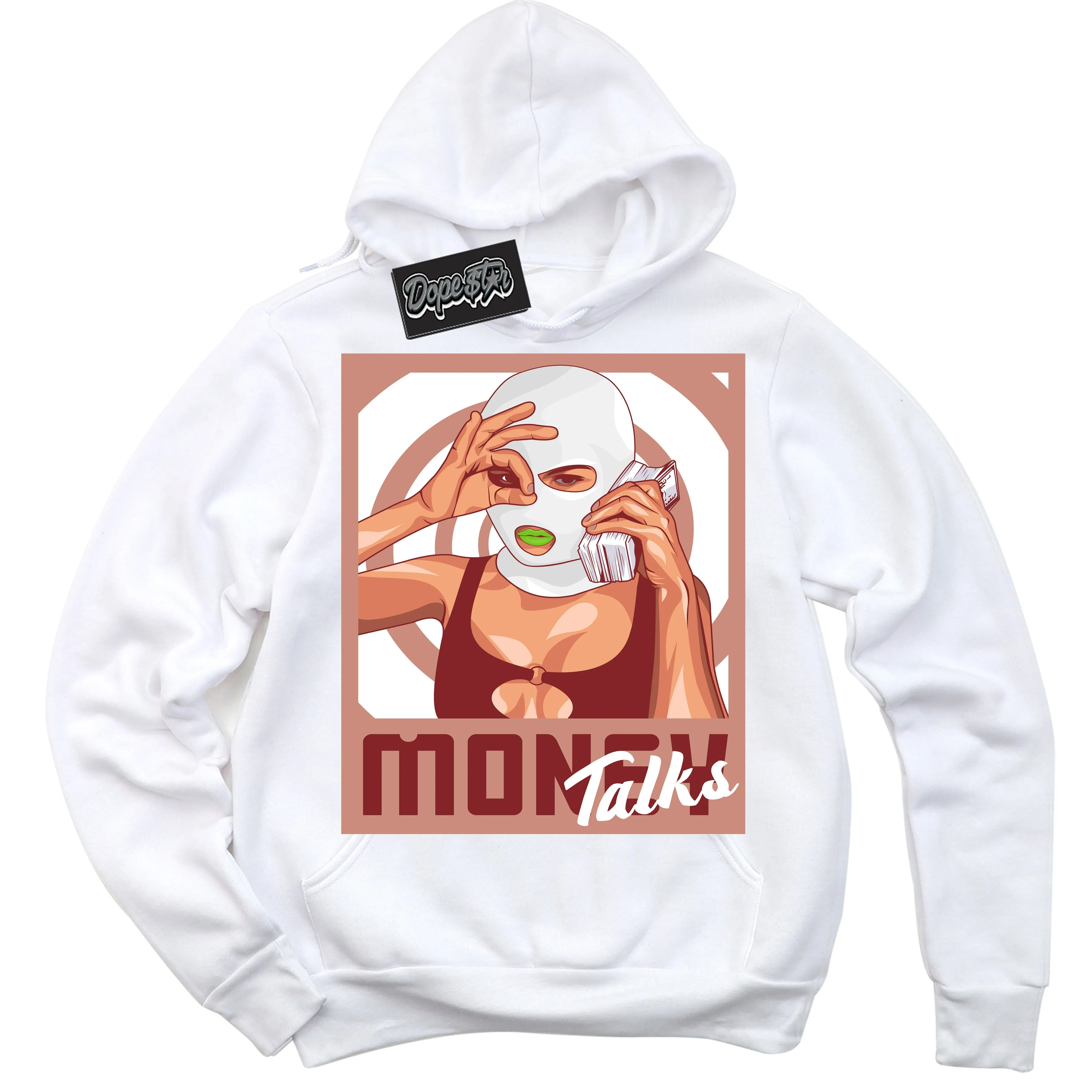 Dune Red 13s Sneaker Hoodie Money Talks Graphic