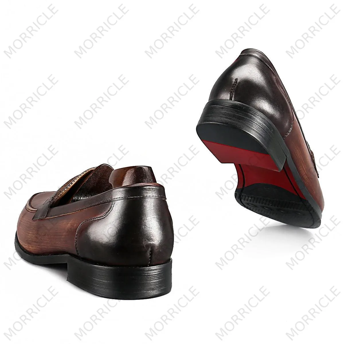 Elegant Brown Penny Loafers
