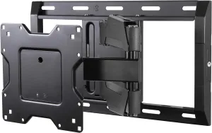 Ergotron – Neo-Flex Cantilever UHD, VESA TV Wall Mount – for Heavy Monitors or TVs Greater Than 37 Inches, 0 to 120 lbs – Black