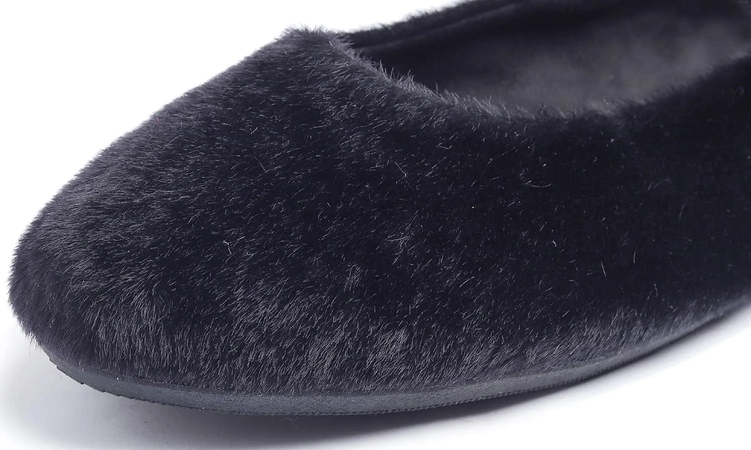 FEVERSOLE Women's Macaroon Colorful Memory Foam Cushion Insock Patent Ballet Flat